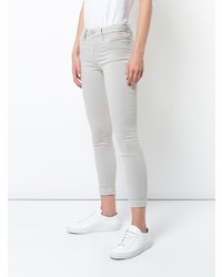 graue enge Jeans von J Brand