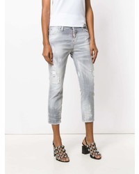 graue enge Jeans von Dsquared2