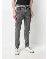 graue enge Jeans von Diesel