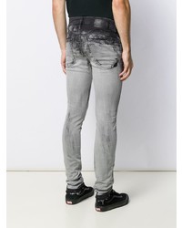 graue enge Jeans von Diesel