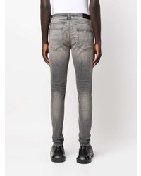 graue enge Jeans von Amiri