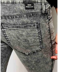 graue enge Jeans von Dr. Denim