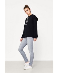 graue enge Jeans von edc by Esprit