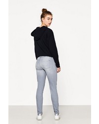 graue enge Jeans von edc by Esprit