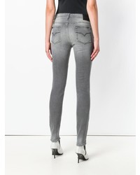 graue enge Jeans von Versace Jeans