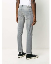 graue enge Jeans von Dondup