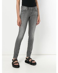 graue enge Jeans von Diesel