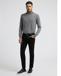 graue enge Jeans von GUESS