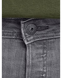 graue enge Jeans von Jack & Jones