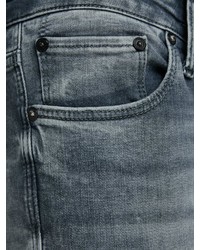 graue enge Jeans von Jack & Jones