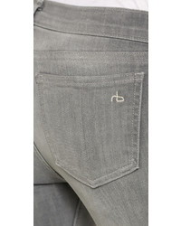 graue enge Jeans von Rag & Bone