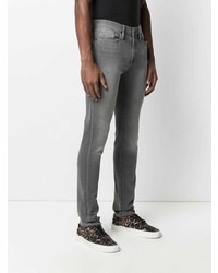 graue enge Jeans von Frame