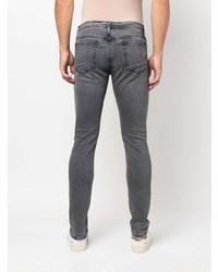 graue enge Jeans von Frame