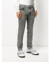 graue enge Jeans von Off-White
