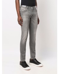 graue enge Jeans von Pt01