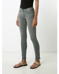 graue enge Jeans von Frame Denim