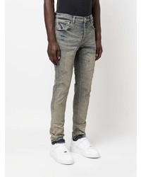 graue enge Jeans von purple brand