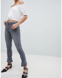 graue enge Jeans von Parisian