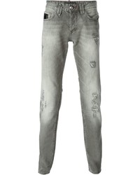graue enge Jeans von Philipp Plein