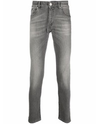 graue enge Jeans von Pt01