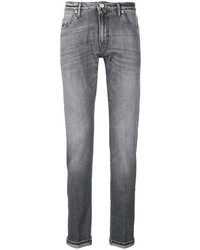 graue enge Jeans von Pt05