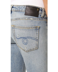 graue enge Jeans von R 13