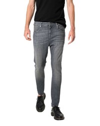 graue enge Jeans von Scotch & Soda