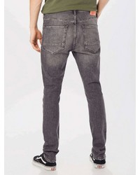 graue enge Jeans von Scotch & Soda