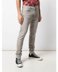 graue enge Jeans von Amiri