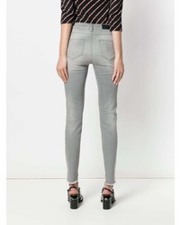 graue enge Jeans von Karl Lagerfeld
