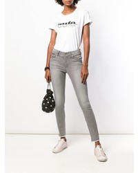 graue enge Jeans von Armani Exchange