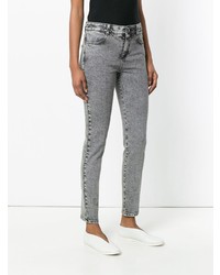 graue enge Jeans von Stella McCartney