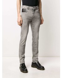 graue enge Jeans von John Richmond