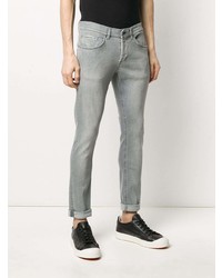 graue enge Jeans von Dondup