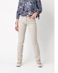 graue enge Jeans von TONI