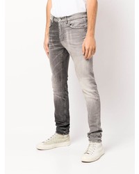 graue enge Jeans von purple brand