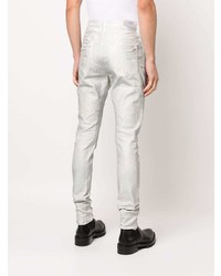 graue enge Jeans von purple brand