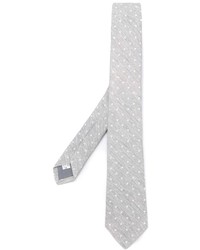 graue gepunktete Krawatte von Eleventy