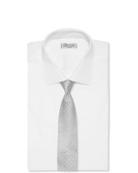graue gepunktete Krawatte von Favourbrook