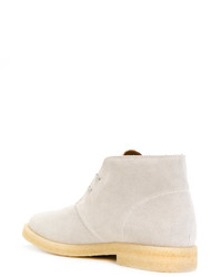 graue Gummi Stiefel von Common Projects