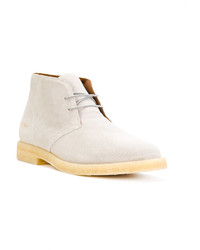 graue Gummi Stiefel von Common Projects