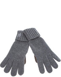 graue Handschuhe von Brioni
