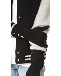 graue Handschuhe von Marc Jacobs