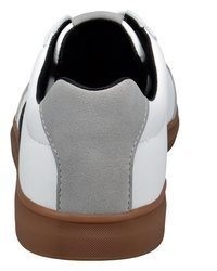 graue hohe Sneakers aus Leder von Bugatti