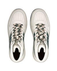 graue hohe Sneakers aus Leder von Hogan