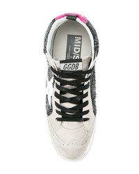 graue hohe Sneakers aus Leder von Golden Goose Deluxe Brand