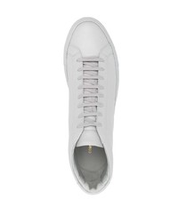 graue hohe Sneakers aus Leder von Common Projects