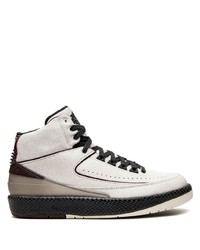 graue hohe Sneakers aus Wildleder von Jordan