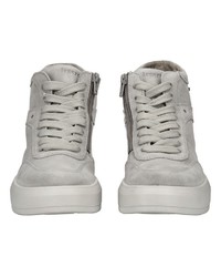 graue hohe Sneakers aus Wildleder von Legero