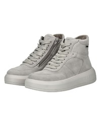graue hohe Sneakers aus Wildleder von Legero
